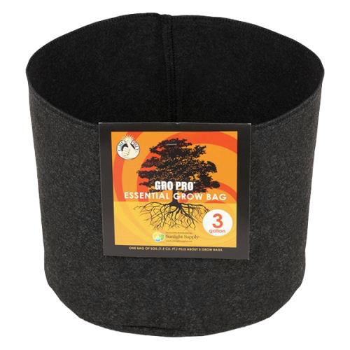 Gro Pro Essential Round Fabric Pot 7 Gallon