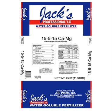 Jack's Professional 15-5-15 +CaMg LX Fertilizer 25lb