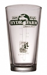 HYDROFARM PINT GLASS