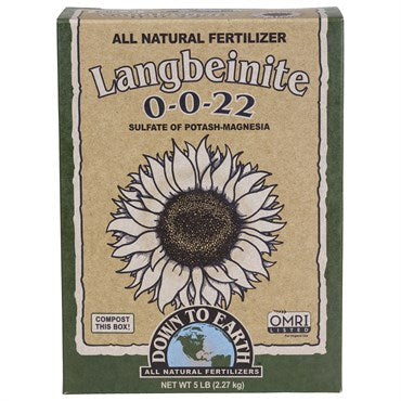 Down To Earth™ Langbeinite 0-0-22 - 5lb