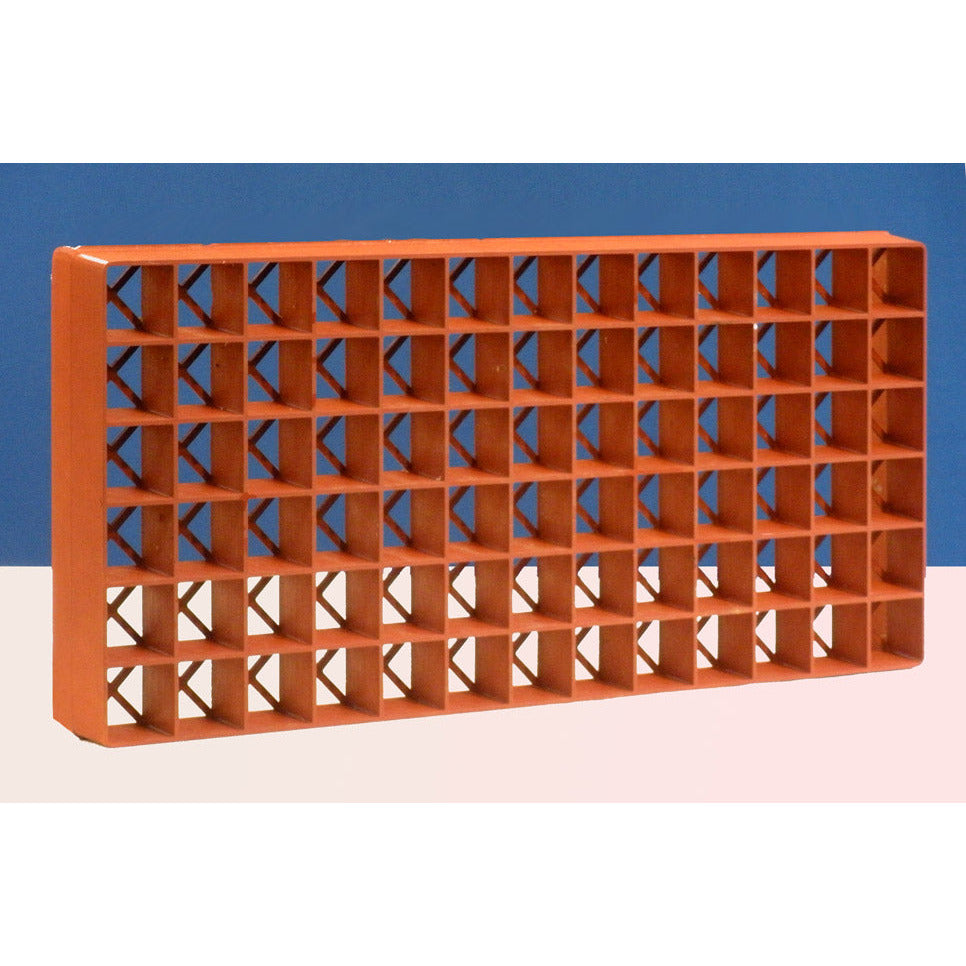 Grodan Gro-Smart Tray, 78-Cell, Terracotta - Case of 5