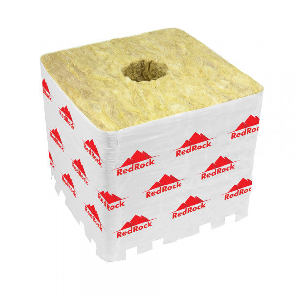 6in x 6in RedRock Grow Block PRO w/ 42/40 Hole - CASE OF 48
